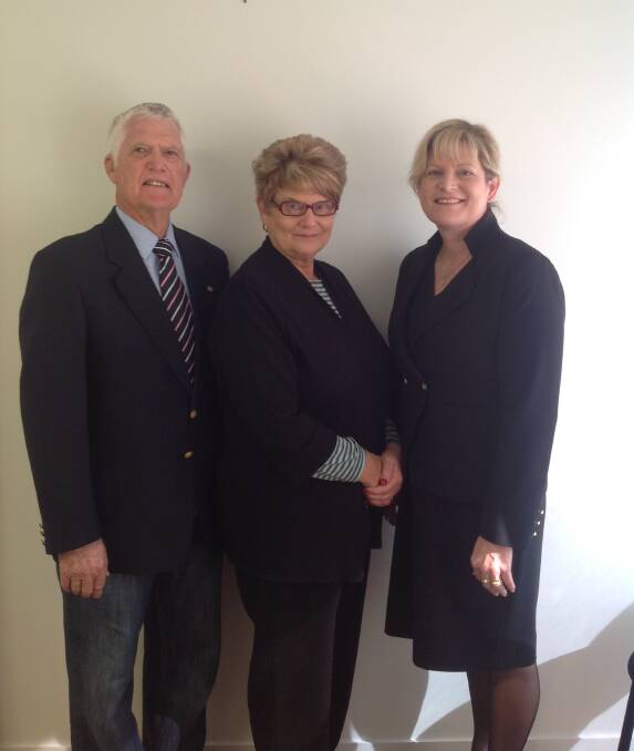 IN THE FAMILY: Pearson Bros is an family owned and run business by (from left) Graham Pearson, Kay Pearson and Tanya Woolford. 