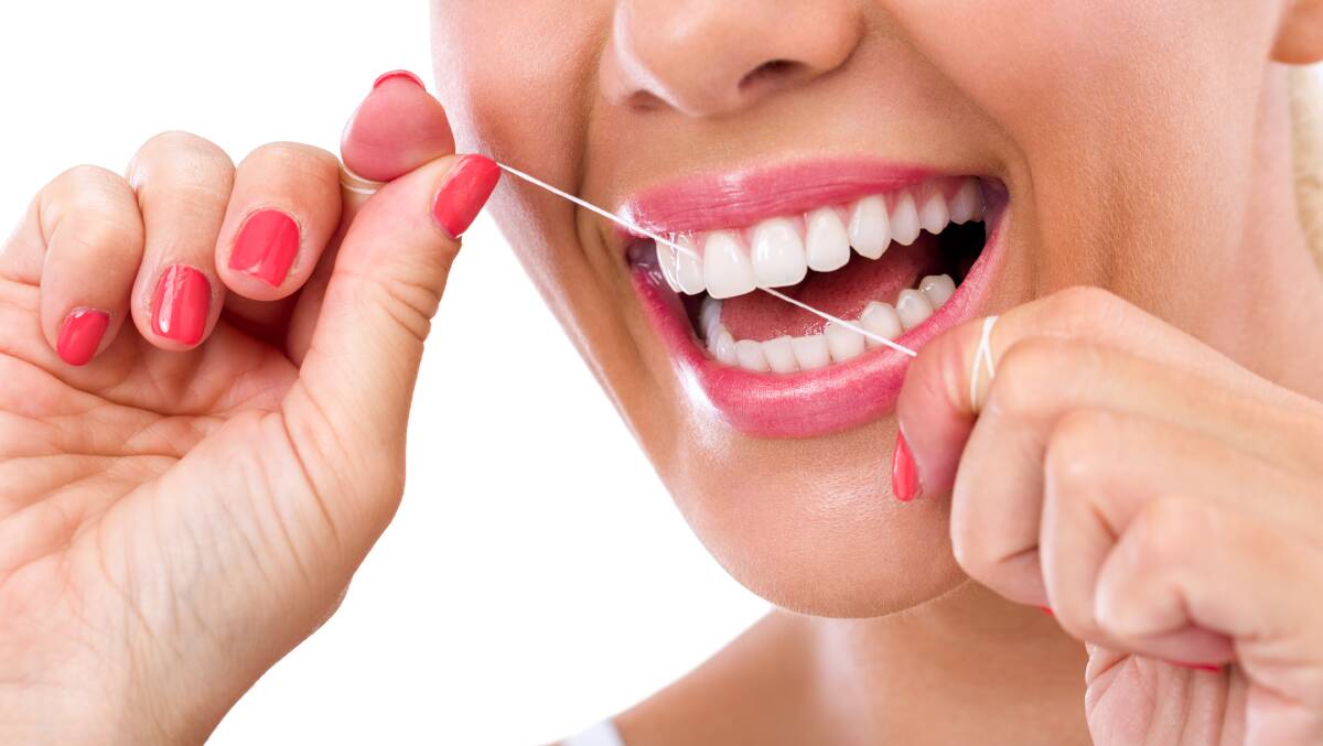 GET IN BETWEEN: Half of the surface of your teeth are are hidden where they meet. Ensuring flossing is a part of your tooth care is critical. 