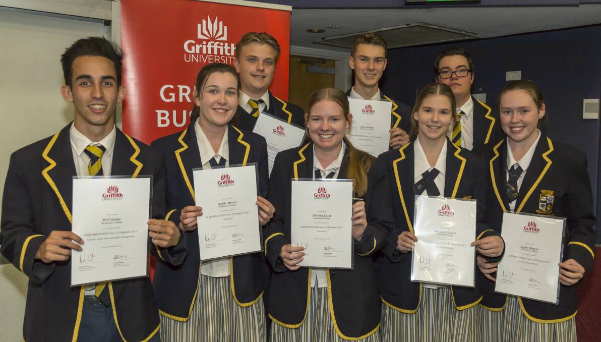 CONGRATULATIONS: A number of Redland College students have received early entry to university through the school's university partnerships. Photo: Supplied