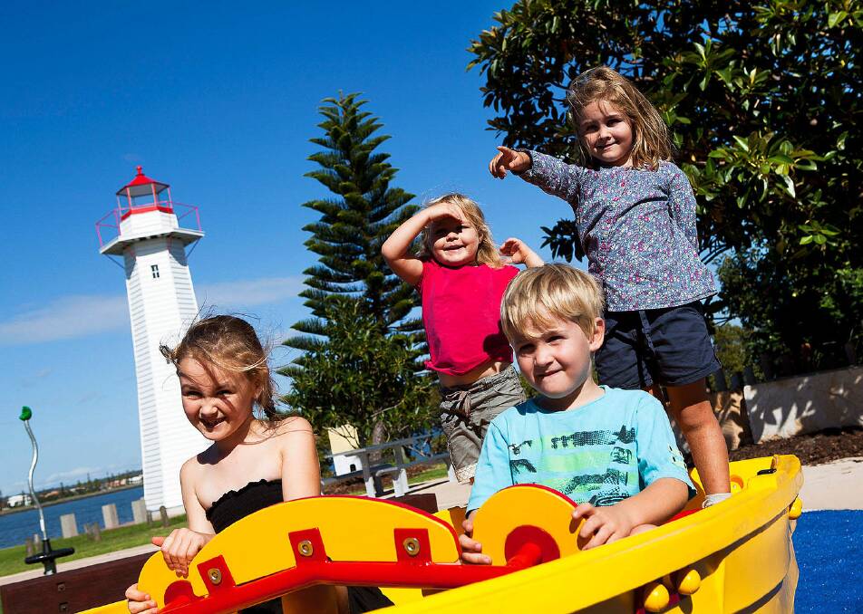 CLEVELAND CHARM: Cleveland Point is home to a 150 year old lighthouse, parks and playgrounds. 