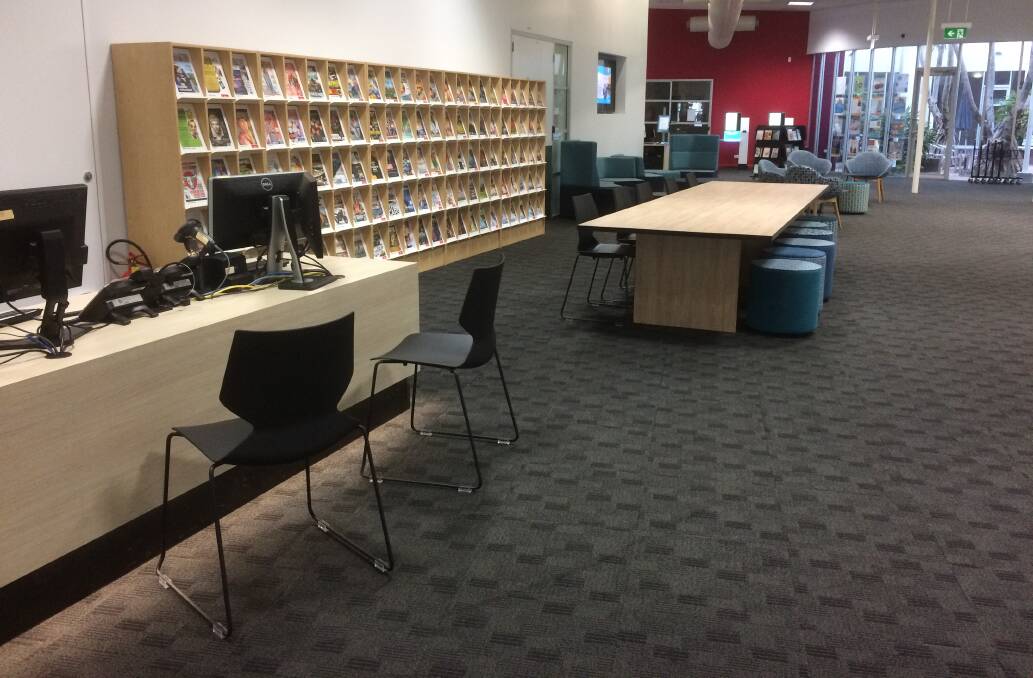 UPGRADES: Refurbishment works at the Capalaba library saw self-service checkouts upgraded and borrowing desks removed.