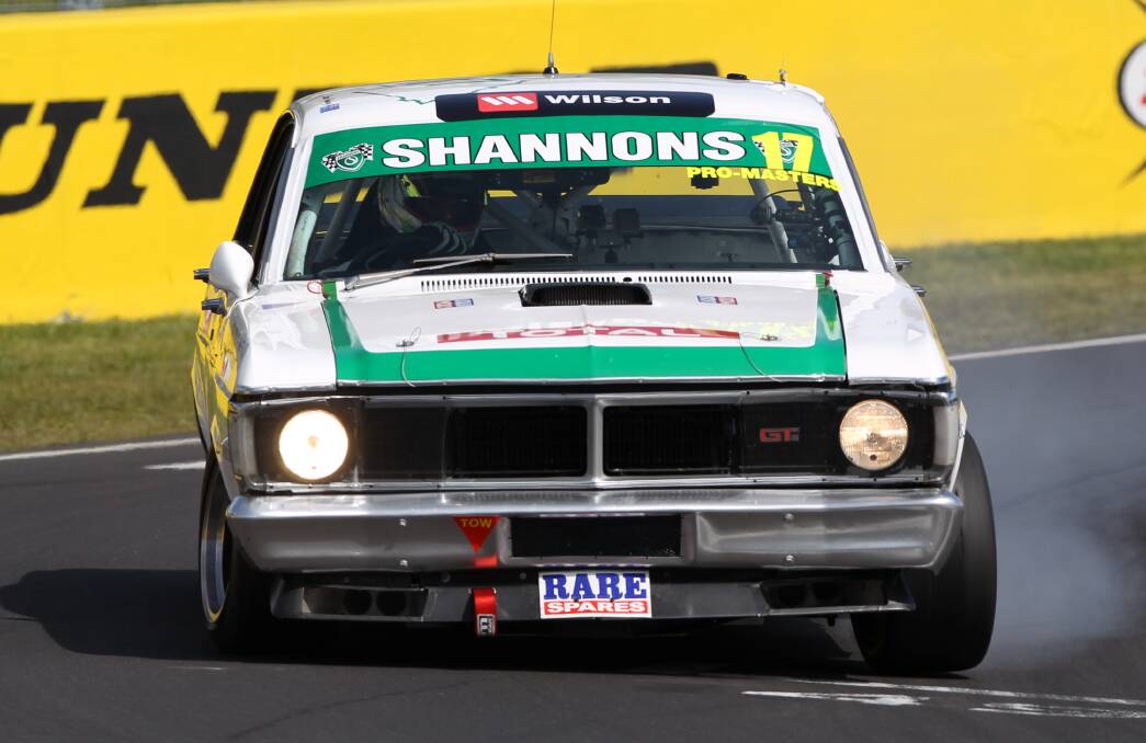 THINKING AHEAD: Steve Johnson impressed in the Touring Car Masters series over the weekend, but hopes to be contesting the Bathurst 1000 next year. Photo: PHIL BLATCH