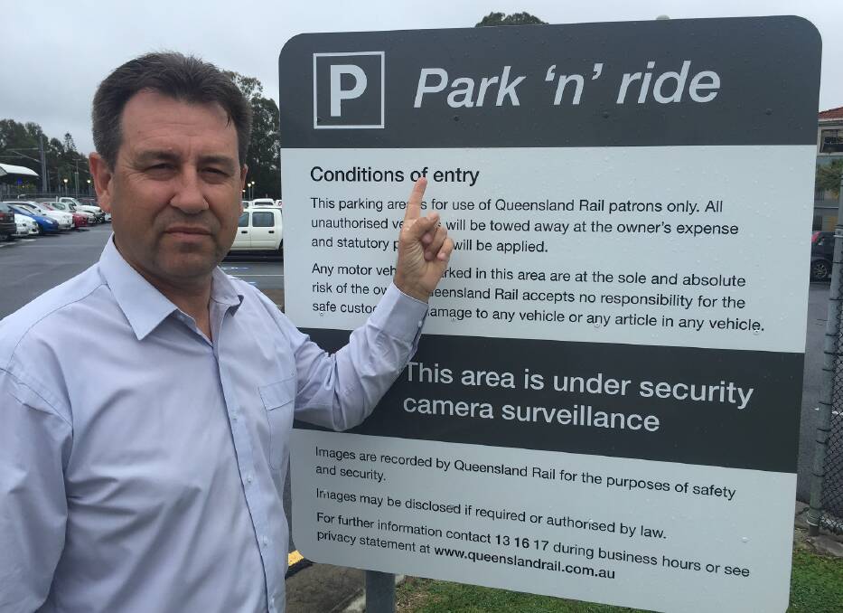 MP Mark Robinson. He says more parks should be allocated to Cleveland Railway Station. the government says he has backflipped.