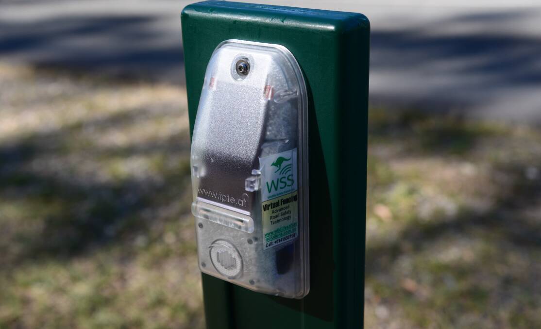 SAFETY DEVICE: One of the devices installed at Redland Bay.