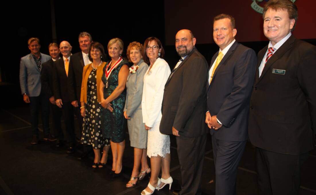 COUNCIL TEAM: Redland City councillors at their swearing in earlier this year.