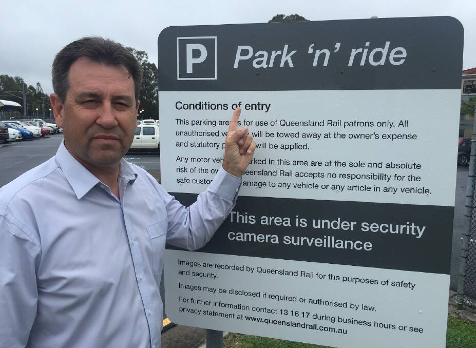 CAR PARK BRAWL: MP Mark Robinson has again accused the government of pork barrelling over station car parks.