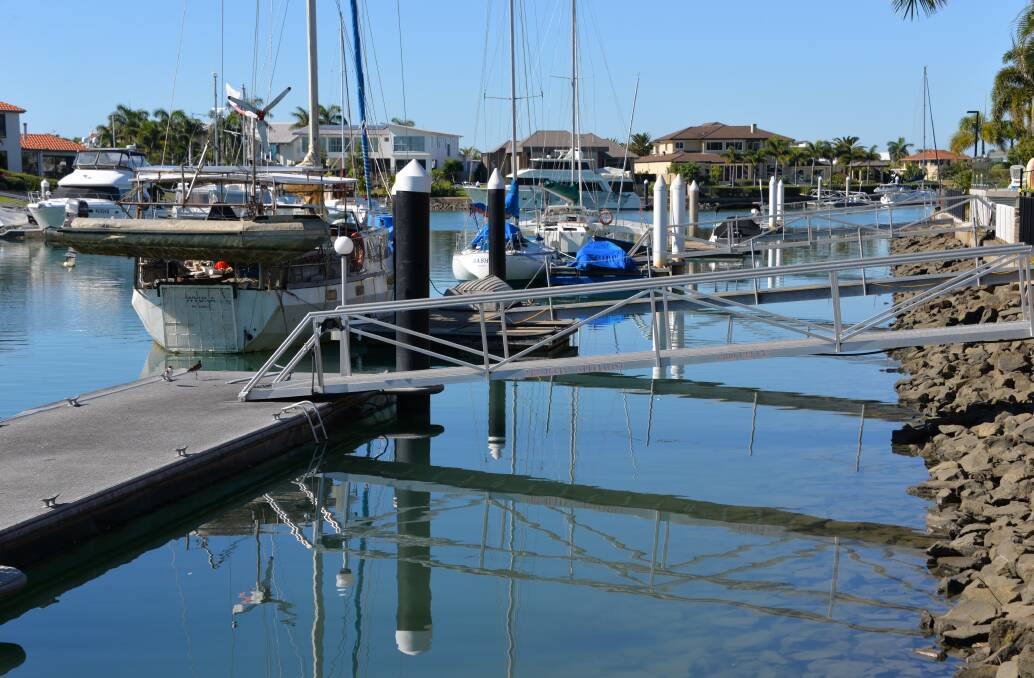 TROUBLED WATERS: A disagreement has emerged between Raby Bay ratepayers and Redland City Council over funding of canal maintenance and repairs.