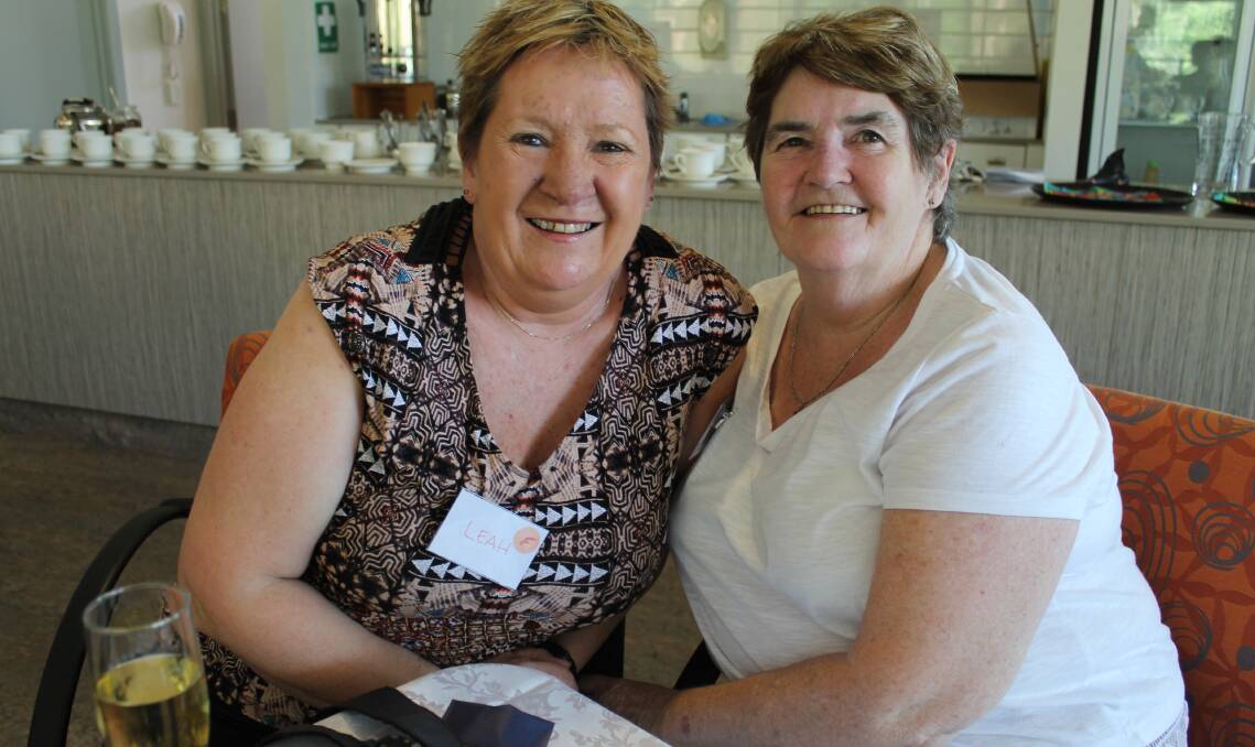 WORTH THE TRIP: Leah Boyd and Ann Duri of Wycheproof, Victoria, travelled to the Redlands to help relative Lindsay Boyd celebrate the big 100.