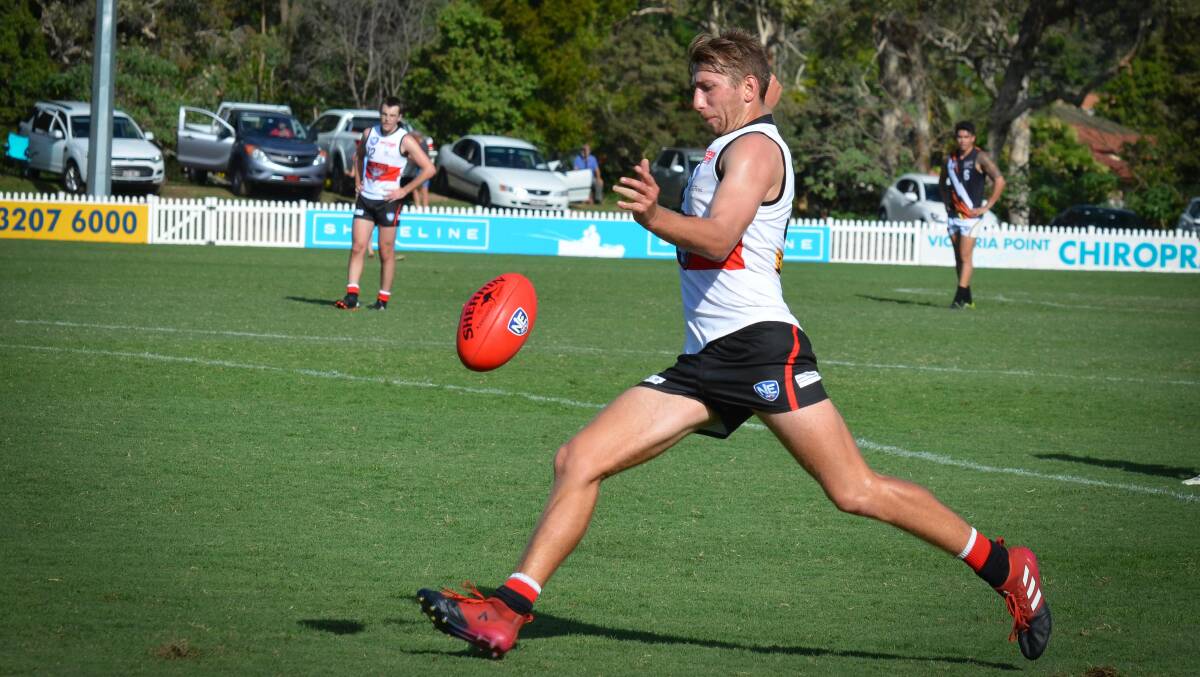 TOP EFFORT: Boyd Bailey was among the best players for Redland Bombers in their 46-point win over the Giants at Spotless Stadium on Saturday.