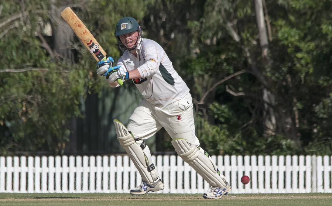TOP SCORE: Jake Goodwin had a good work out for the Redlands 5th Grade team scoring 74 runs against Norths last Sunday. Photo: Doug O'Neill.