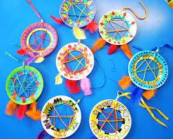 Catch a dream: Kids can keep busy and learn to make dream catchers such as these at Redland Museum during the school holidays. Photo: Supplied