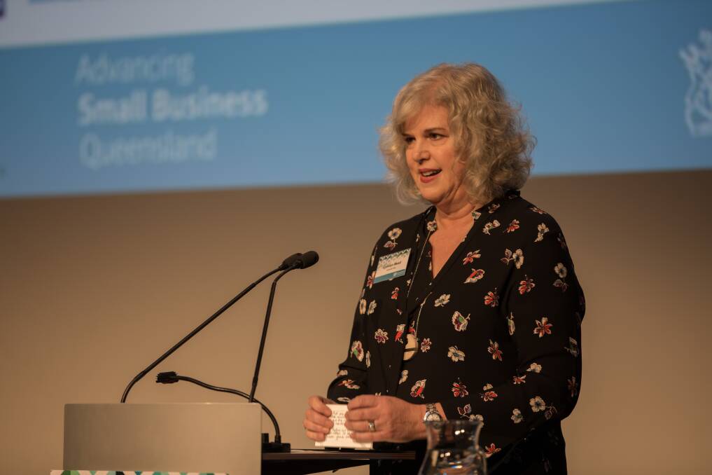 SPONSOR: Rebecca Burrows, the general manager small business of sponsor Australia Post. Photo: Supplied