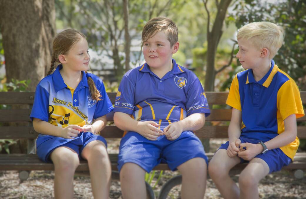 GOOD RELATIONSHIPS: Birkdale State School students involved in a project that has received a state government grant. Photo: Department of Communities