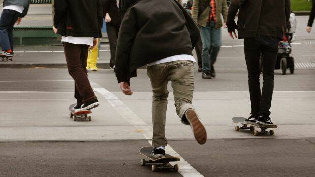 FINDINGS: The Queensland Coroner wants skateboards banned on local roads. Photo: Angela Wylie