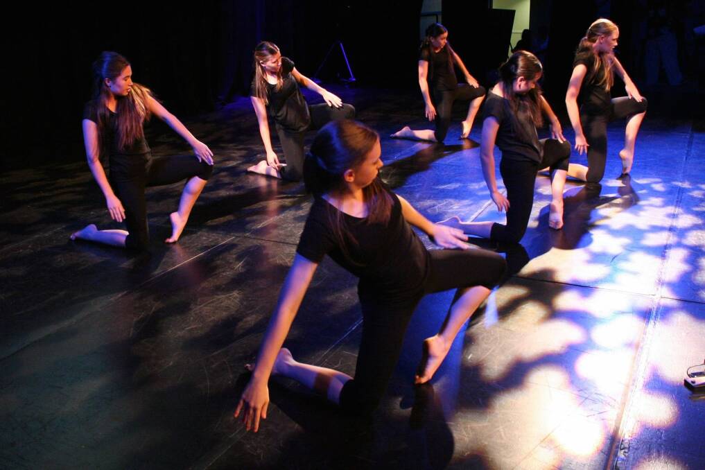 WINNERS: Carmel College dancers perform at the Positive Mindset Creative Arts Festival.
