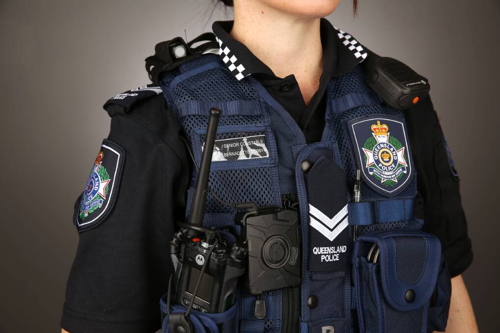 CAMERAS: Queensland Police will be rolling out more body worn cameras by the end of this year. Photo: Queensland Police Service
