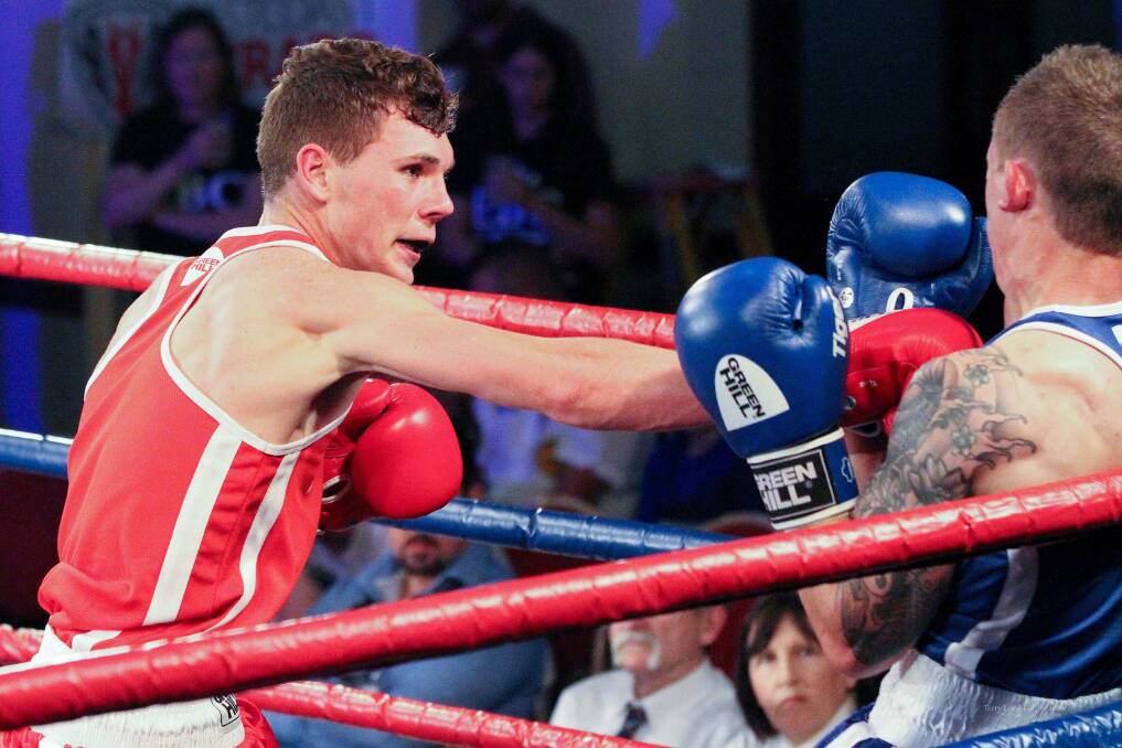 BOXER: Thornlands Michael Black is through to the grand final of the Elite Boxing Championship. Photo: Supplied
