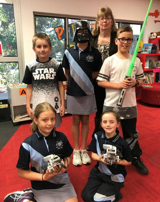 ROBOTICS: Students from Hilliards State School took part in the RoboCup Championships. Photo: Supplied