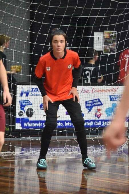 AUSTRALIAN PLAYER: Harley Brown has played futsal for Australia in several overseas events.