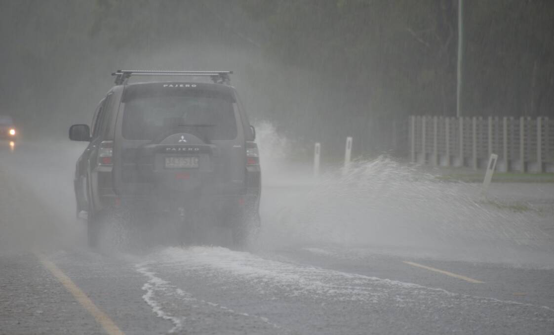 BIG WET: Schools will be closed on Friday as the big wet continues. Photo: Brian Williams