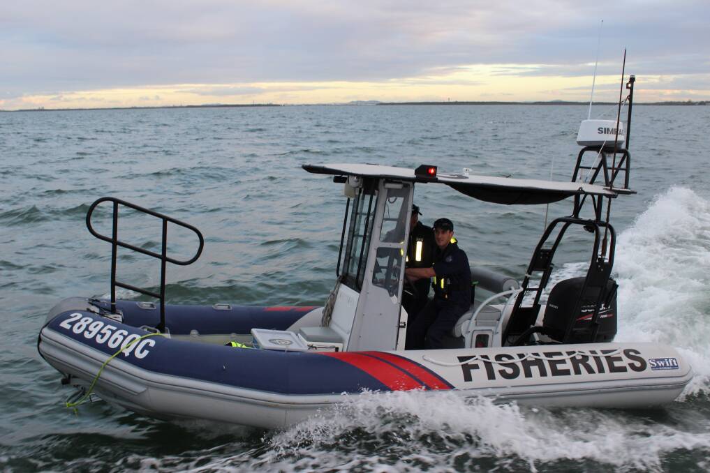 POWERS: Fisheries officers have powers under the Fisheries Act 1994 to search and inspect a vessels catch. Photo: Department of Agriculture and Fisheries