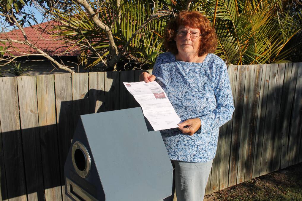 APPALLED: Redland Bay resident Jill Vardy is appalled that she received an apparent failure to vote notice even though she voted in the local government elections. Photo: Cheryl Goodenough