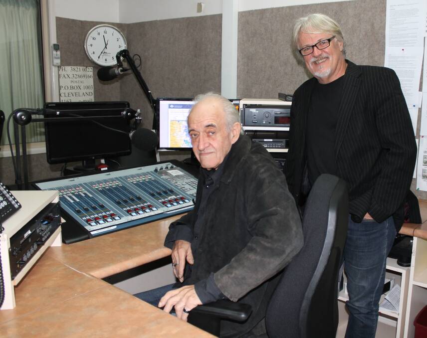RADIO GURUS: Ted Seymour and Tony Edwards are making changes at community radio station Bay FM. Photo: Cheryl Goodenough
