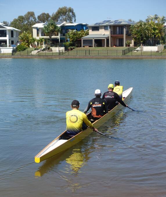 PADDLING: Crews are being sought for the five-person dragon boats. Photo: Supplied