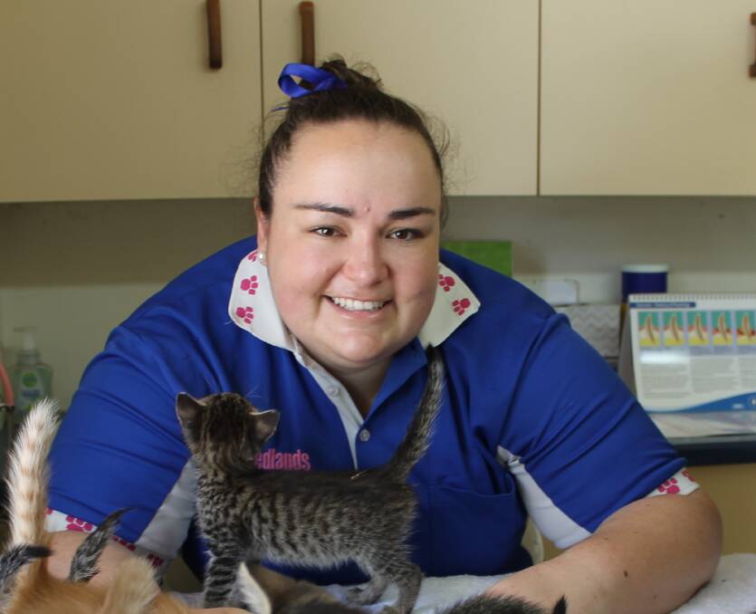Thornlands veterinarian Dr Katria Lovell.