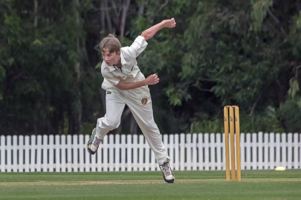BOWLED OVER: Young pace bowler Matt Short (pictured) and team mate Fraser Haynes were the chief destroyers with the new ball and finished with figures of 3/1 and 3/8 respectively. 