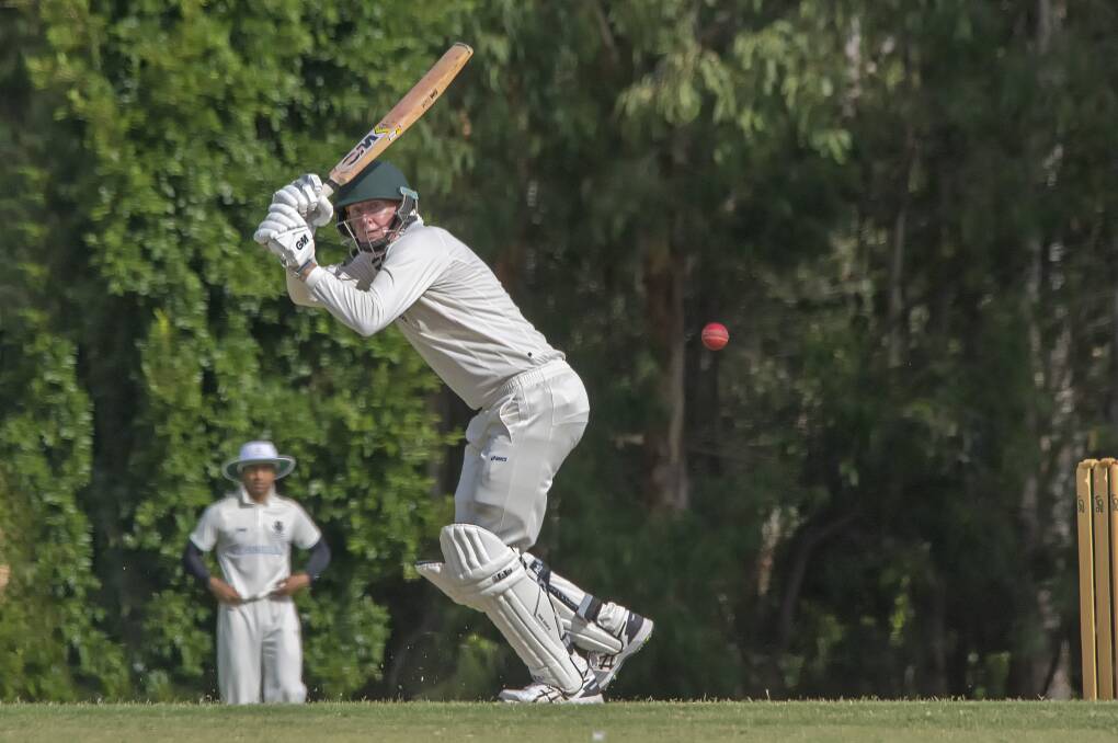 TOP SCORE: Greg Morton  top scored once again for the Tigers with 87 for fifith grade against UQ at the weekend.  Picture: Doug O'Neil 