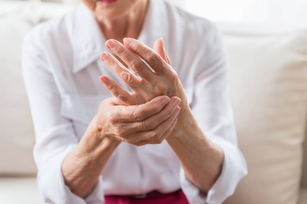 HELP IS IN HAND: Sufferers of rheumatoid arthritis are likely to suffer severe pain and endure high levels of psychological distress and poor health.
