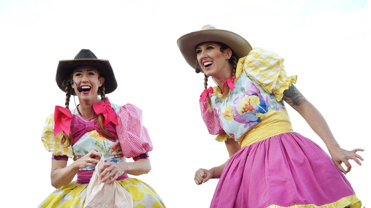 ENTERTAINING: The Crackup Sisters will perform at Victoria Point Shopping Centre from 11.30am on Saturday, November 18.