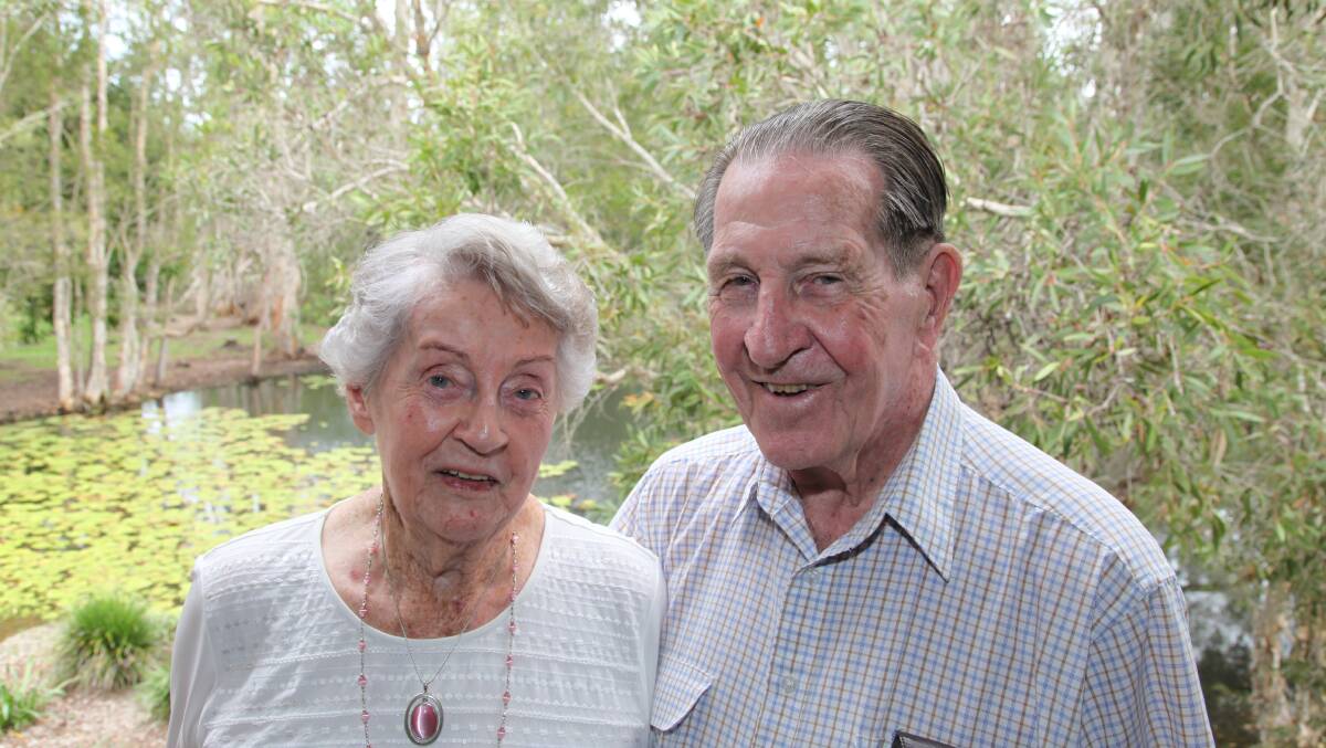 TOGETHER FOREVER: Don and Joan Campbell will celebrate their 70th wedding anniversary on February 28. Photo: Supplied