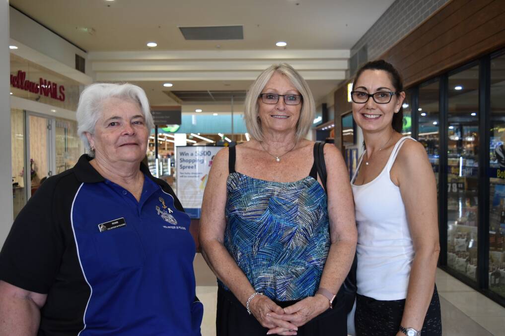 Police, Crime Stoppers and Volunteers and Policing personnel mingled with shoppers at Birkdale Fair Shopping Centre on Friday, November 17. Photos: Hannah Baker