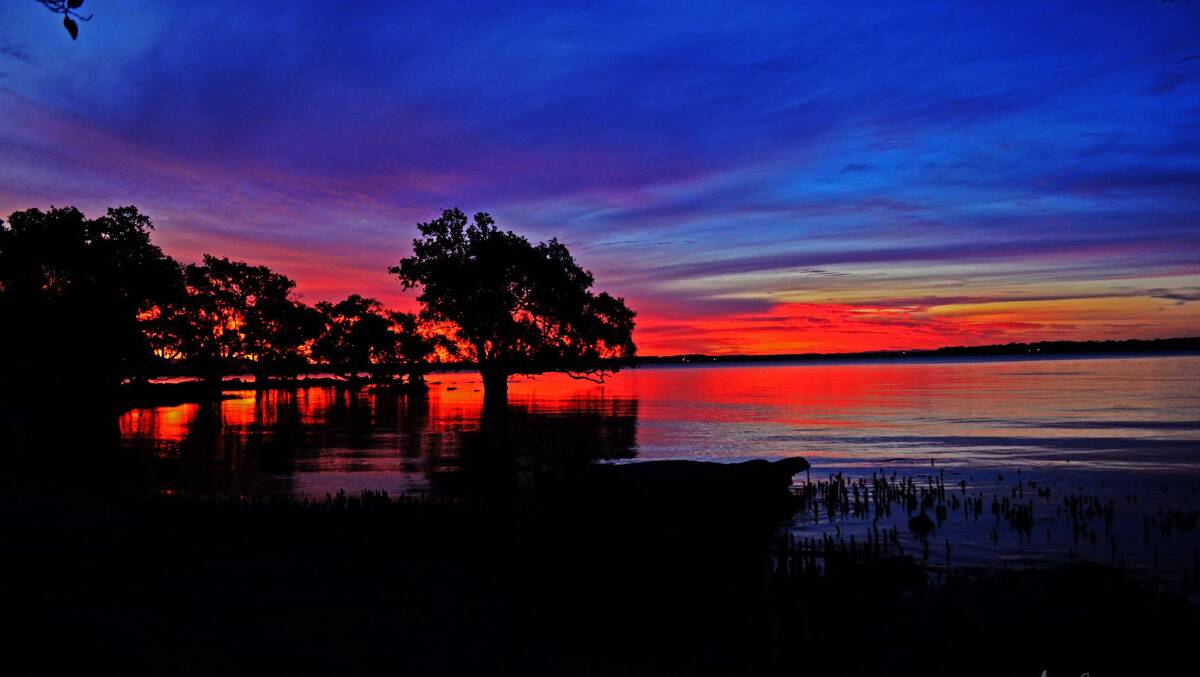 MARVELLOUS: Vanessa Clackson took this stunning picture from Macleay Island.