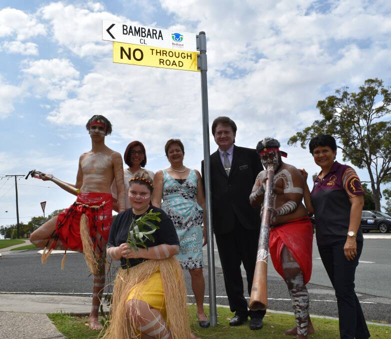 Bambara Close was unveiled by Indigenous elders at the school's morning tea on Monday, October 9. Photos: Hannah Baker