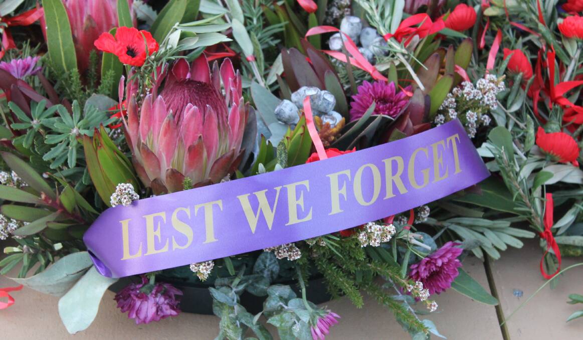 LEST WE FORGET: Anzac Day is on Tuesday, April 25. For further information about services, marches or courtesy bus travel, contact your nearest RSL sub branch. Details can be found at rslqld.org. Photo: Cheryl Goodenough