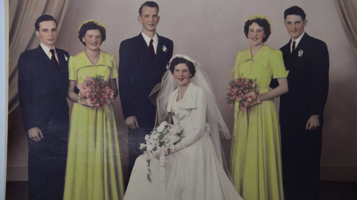 65: 65 years on, Ken and Evelyn Muir celebrate their marriage.
