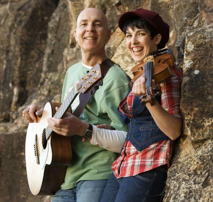 DUO: Mundy and Turner perform their live music at Indigiscapes on November 6.