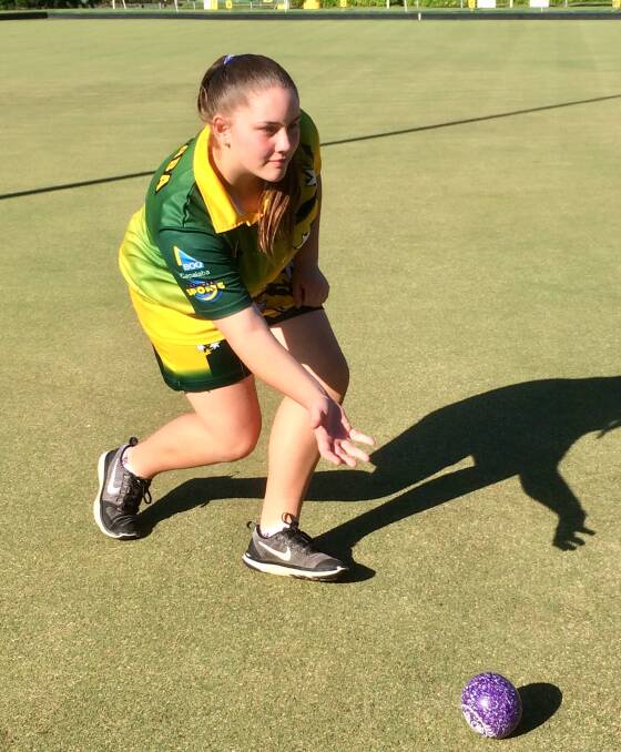 BOWLS: Zayah Morgan will have a roll with the Commonwealth Games team.