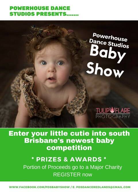 BABY:  A baby show is being planned for the Redlands.