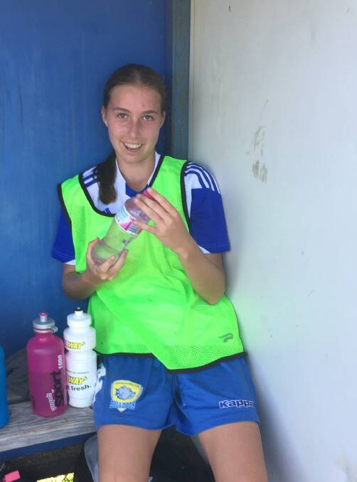 GIRLS FOOTBALL: Chelsea Riley will play in the Metropolitan East Under 15 side in the Queensland championships.