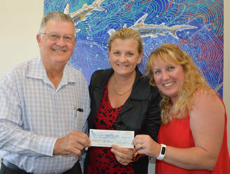 MESSIAH: Chairman of The Redland Foundation, Mayor Karen Williams and Redland City choir director Anita Taylor offer help with domestic violence victims, this time with money raised through the choir's performance of the Messiah.
