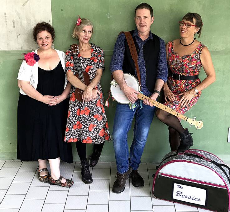 BESSIES: The Bessies come to Folk Redlands on Sunday, September 3 at Indigiscapes, Runnymede Road, Capalaba.  