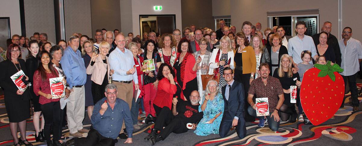 LAUNCH: Sponsors, committee members and entertainers got together to launch this year's Redfest, a celebration of community.