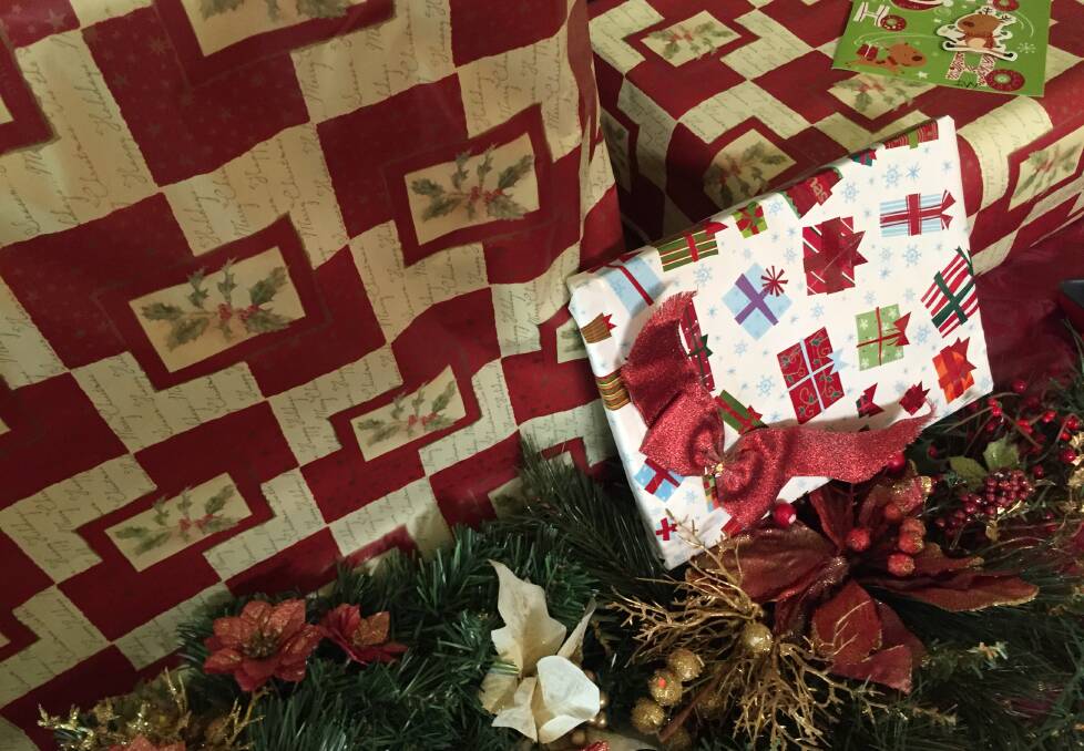 WRAPPING: Christmas wrapping is being offered at Stockland Cleveland as part of its Christmas offerings.