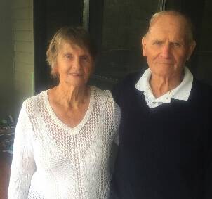 SIXTY YEARS: Alex and Janet Begbie of Birkdale celebrate 60 years of marriage later this month.