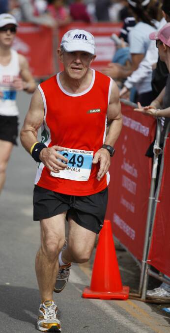 MARATHON: James Grainger will run in the Gold Coast Airport Marathon with son Jonathon.