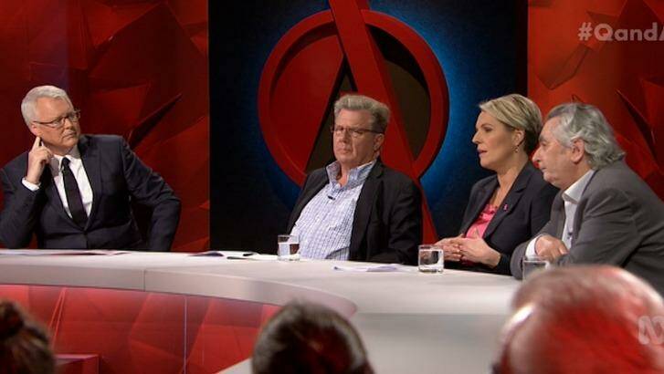 Deputy Labor leader Tanya Plibersek (second from right) talks about Kevin Rudd's approach to policy development. Photo: ABC